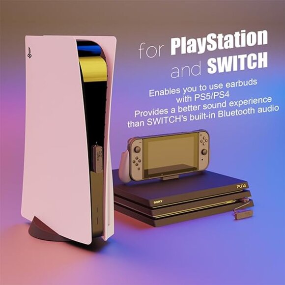 Skull & Co. AudioStick Bluetooth 5.0 Wireless Audio Transmitter *NEW* - Picture 2 of 5